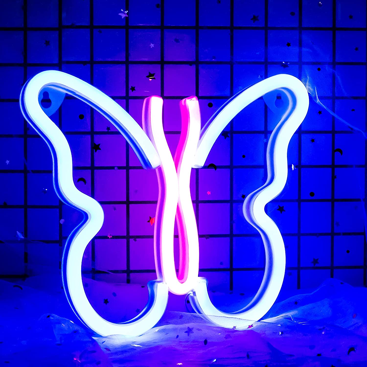 Butterfly Neon Signs Lights for Bedroom Wall Decor