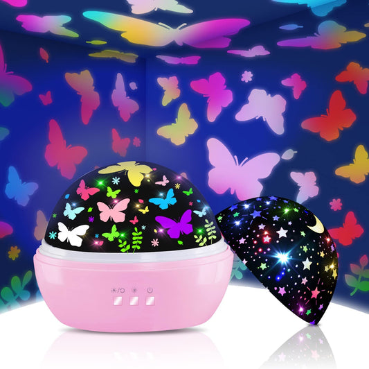 Butterfly and Star Toy Night Light