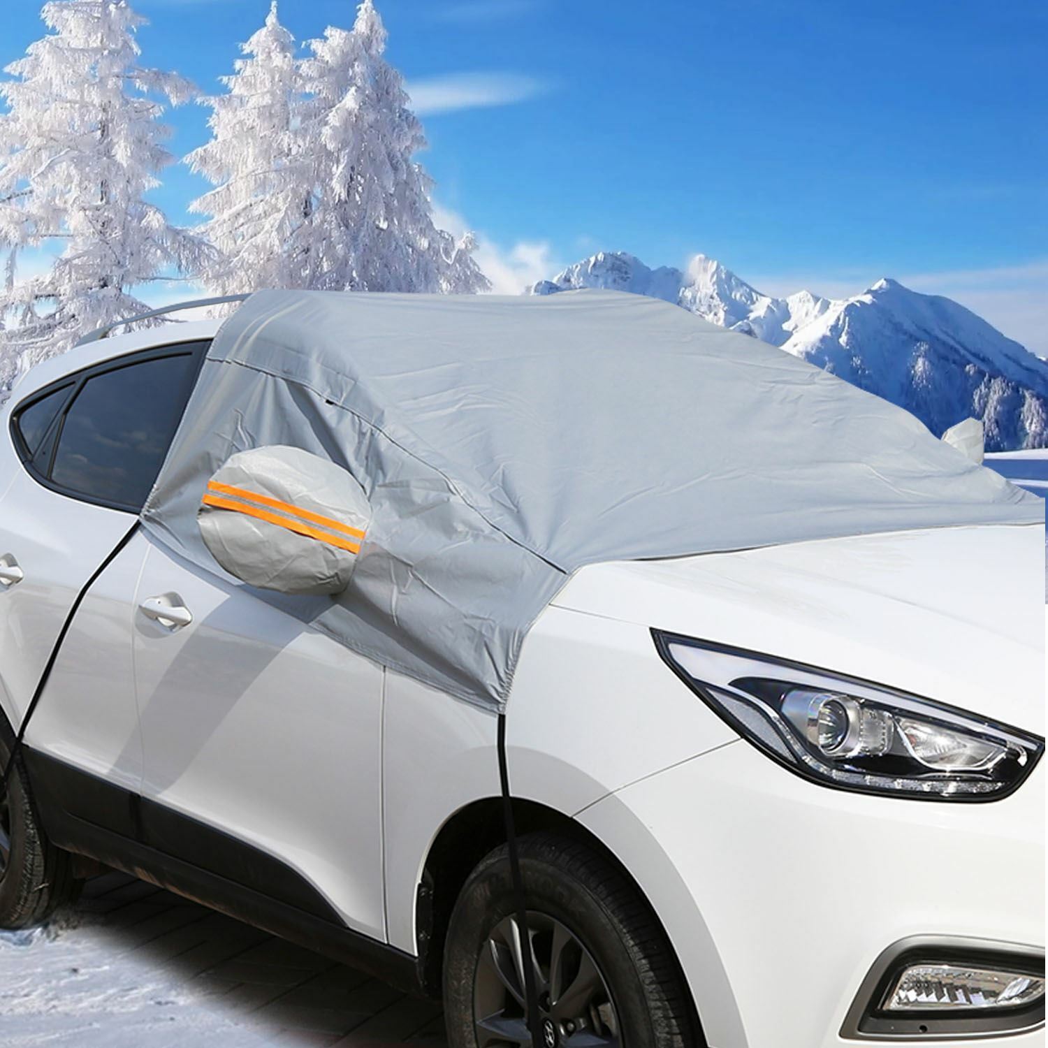 Car Windscreen Windshield Frost Cover Ice Snow Shield Window Mirror Protector UK