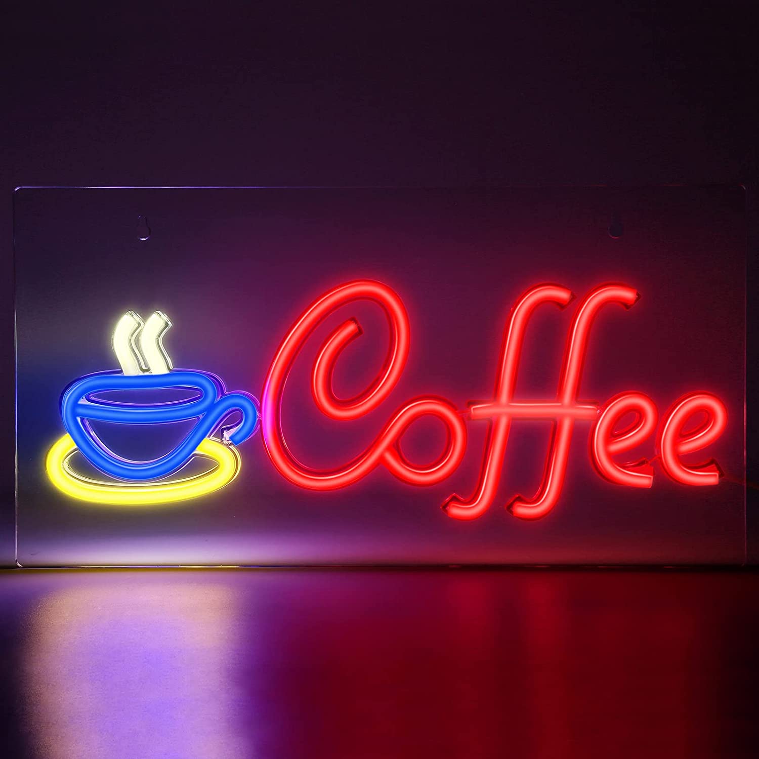 Neon Coffee Shop Sign