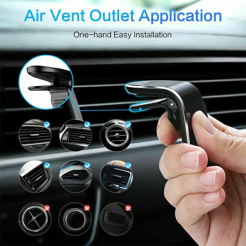 Magnetic Phone Holder Clip Car