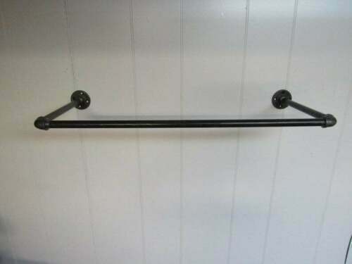 Wall Mounted Industrial Pipe Clothes Rail