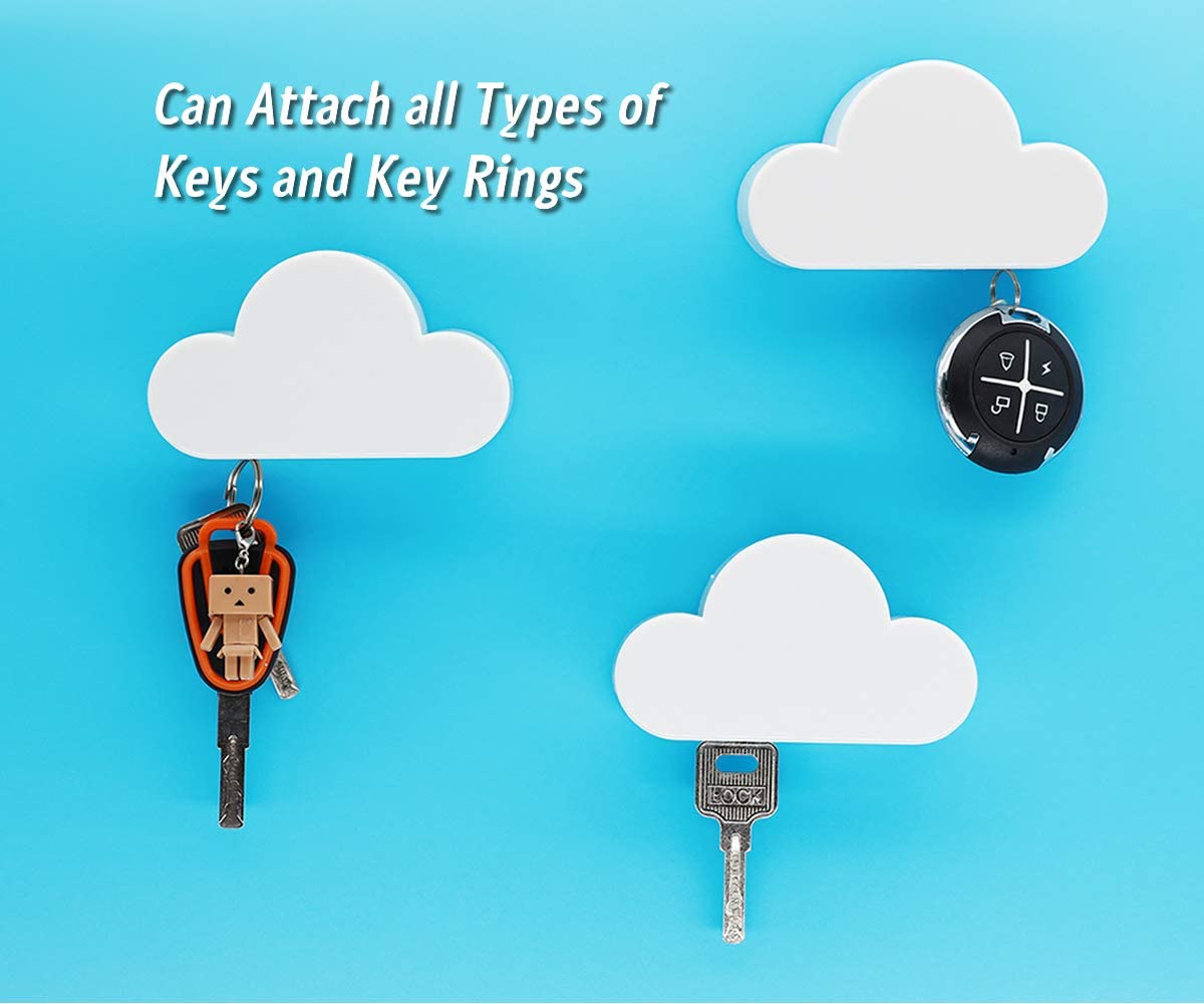 Cloud Key Holder for Wall