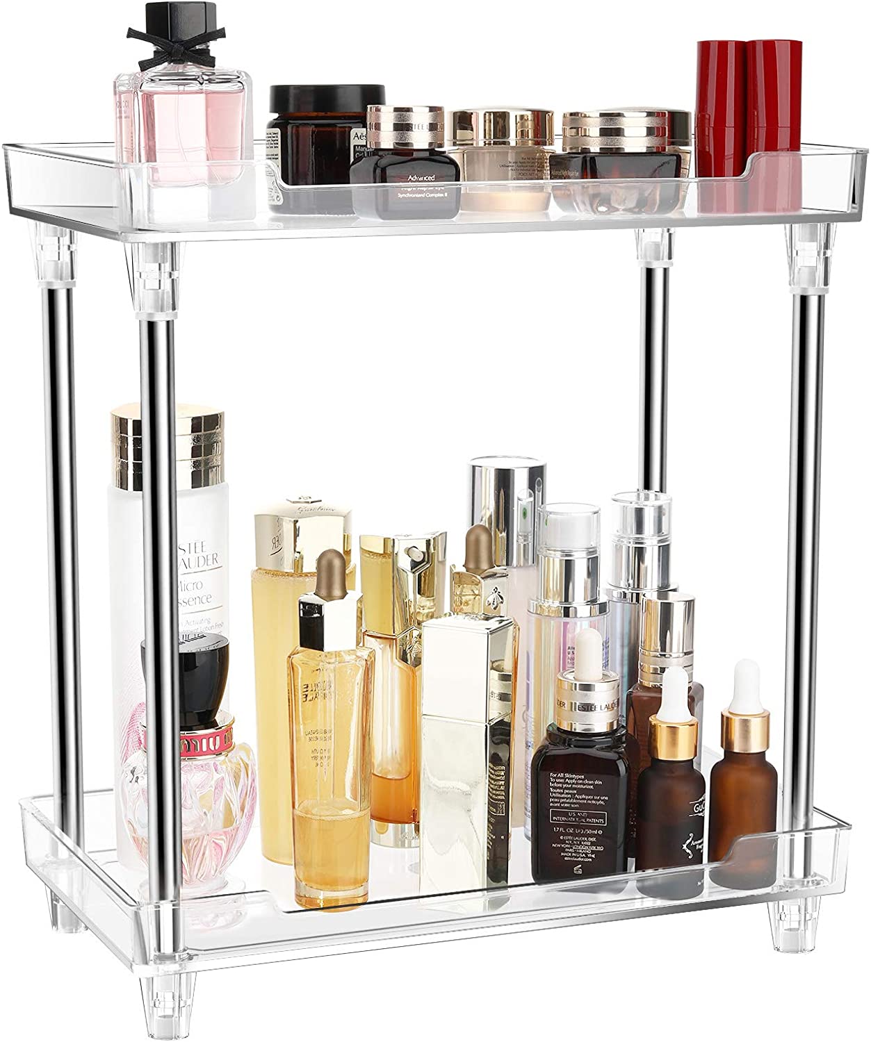 2-Tier Bathroom Countertop Organizer