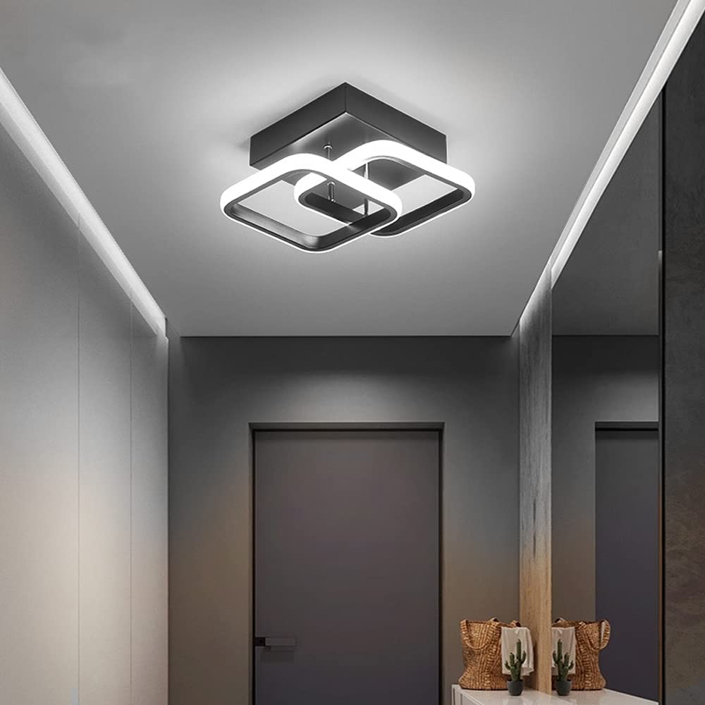 Ceiling Light Modern 22W LED Cool White 6000K Acrylic Square LED