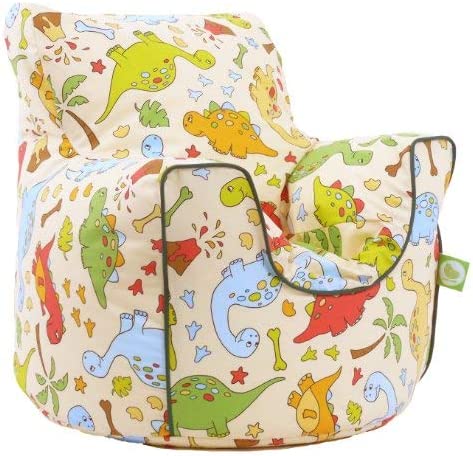 Cotton Dinosaur Bean Bag Arm Chair