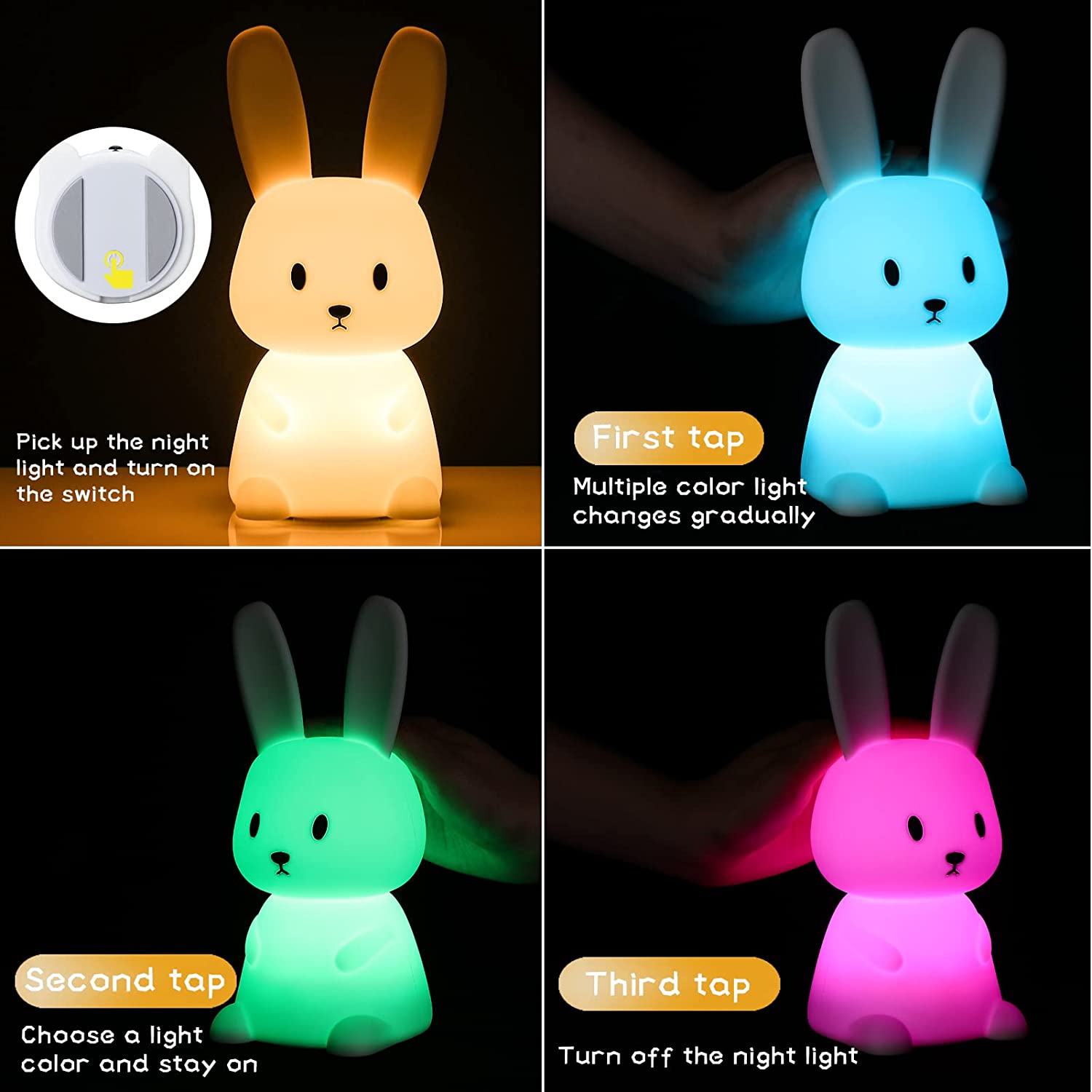 Bedside Rabbit Nightlight