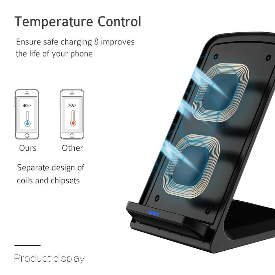 Wireless Mobile Charger Fast Charging Qi Stand