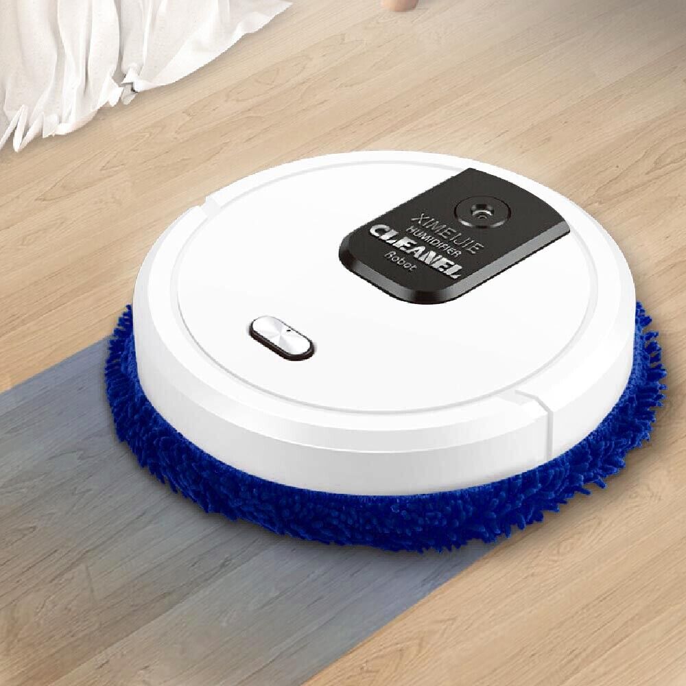 Robot Cleaner Automatic Home Dry Wet Floor Smart Sweeper Rechargeable Mopping