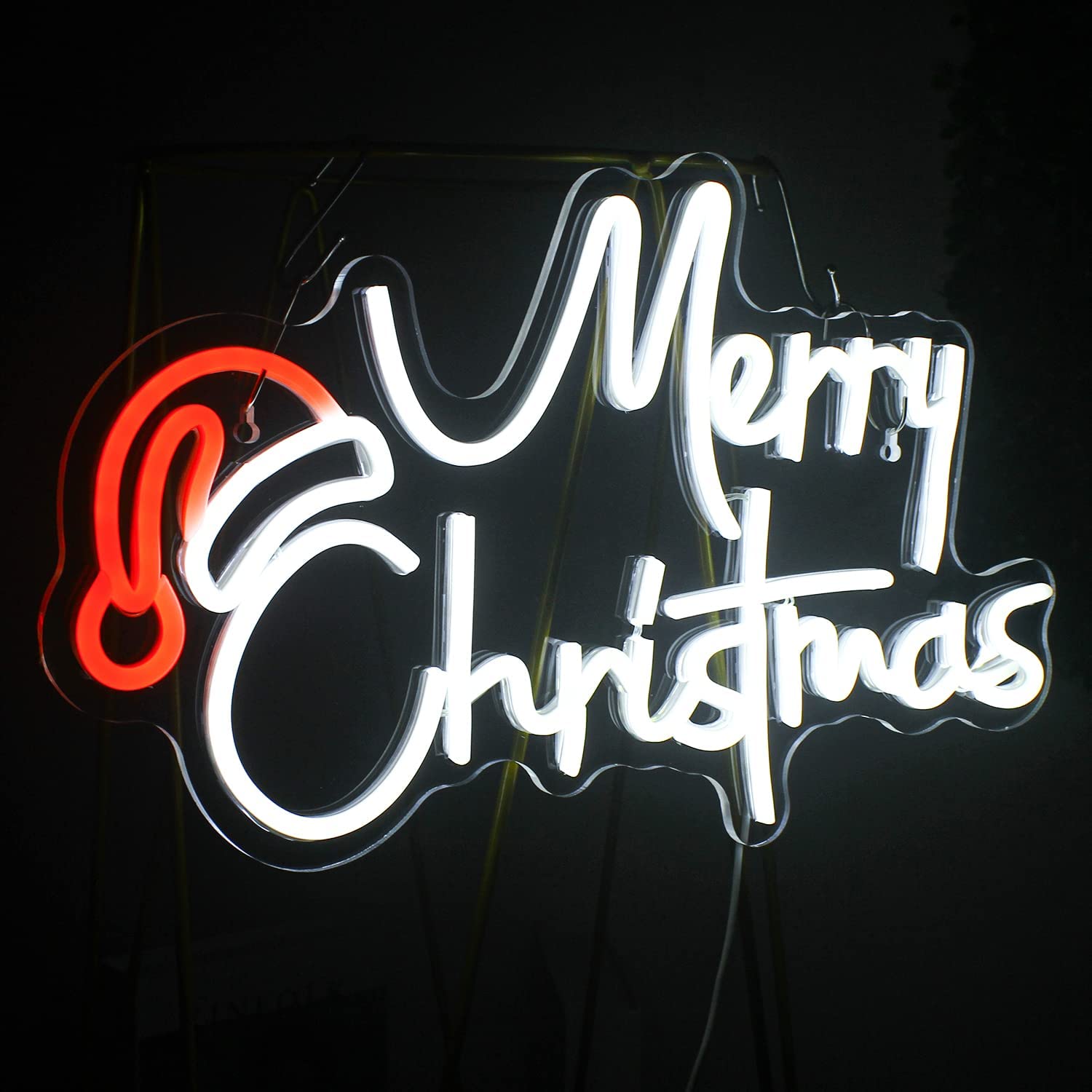 Neon Merry Christmas Sign