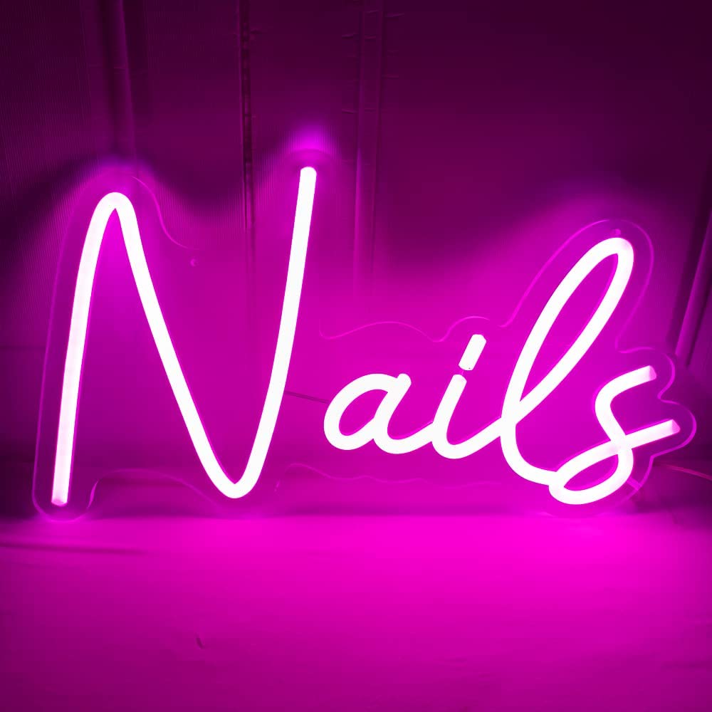 Neon Nails Sign