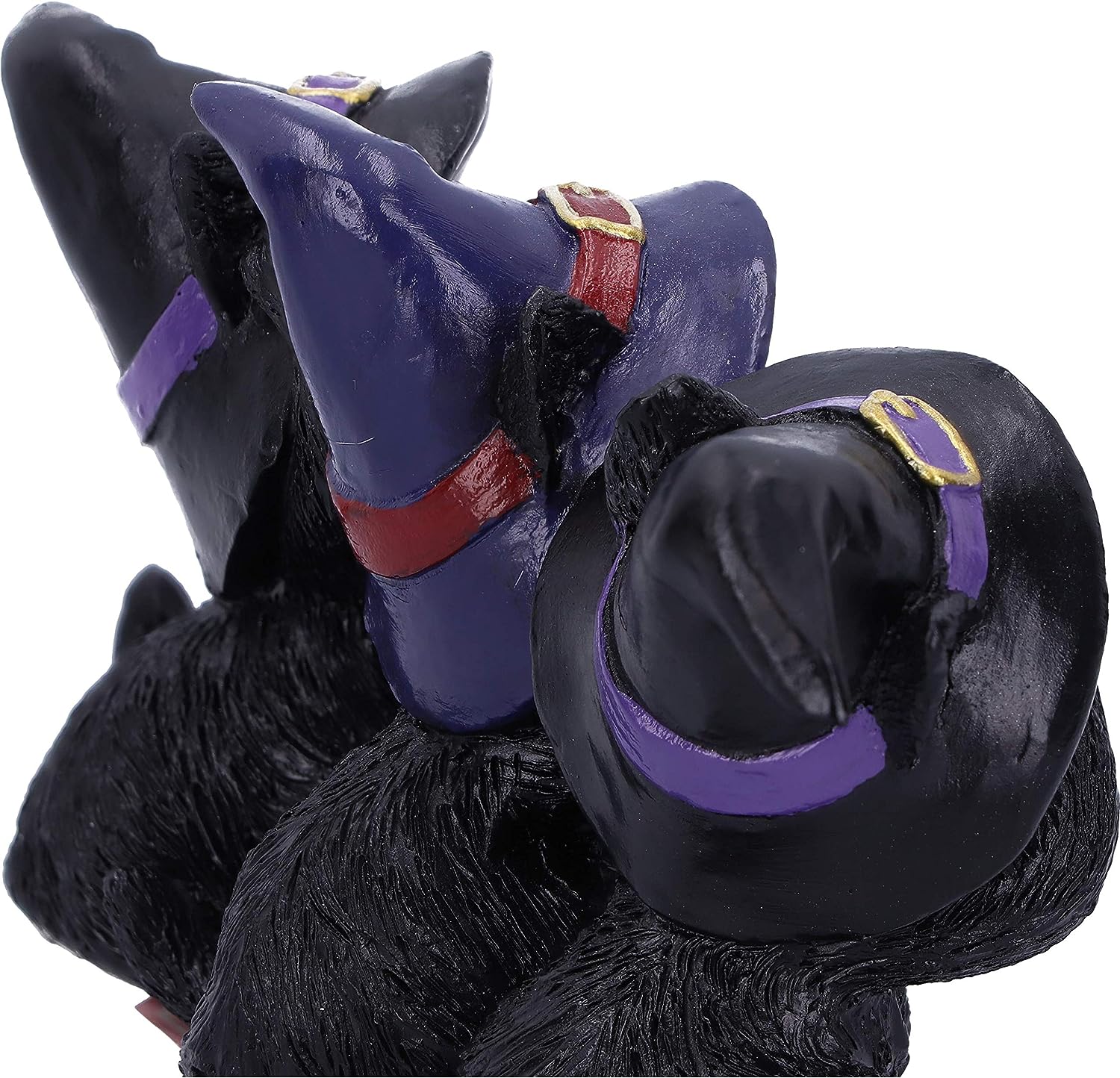 Nemesis Now Three Wise Black Cats See No Hear No Speak No Evil Familiar Figurine,11.5cm