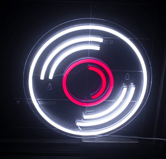 Neon record light