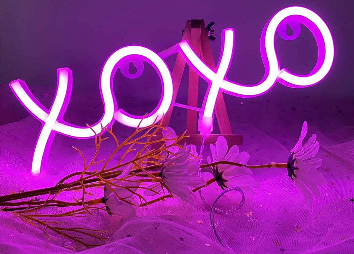 Neon XOXO Sign LED Light