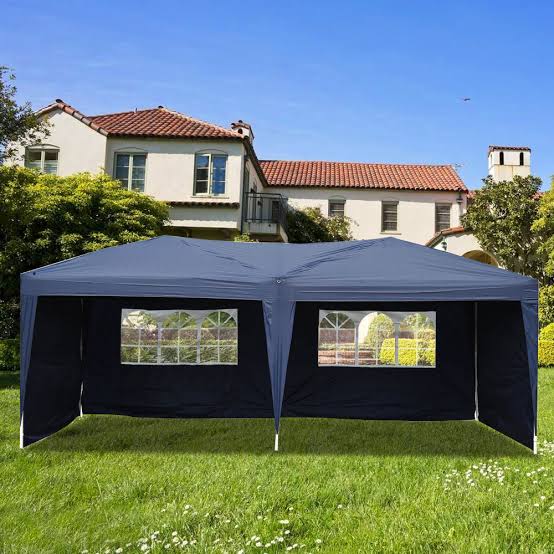 Premium Grey 3M x 6M Luxury Gazebo