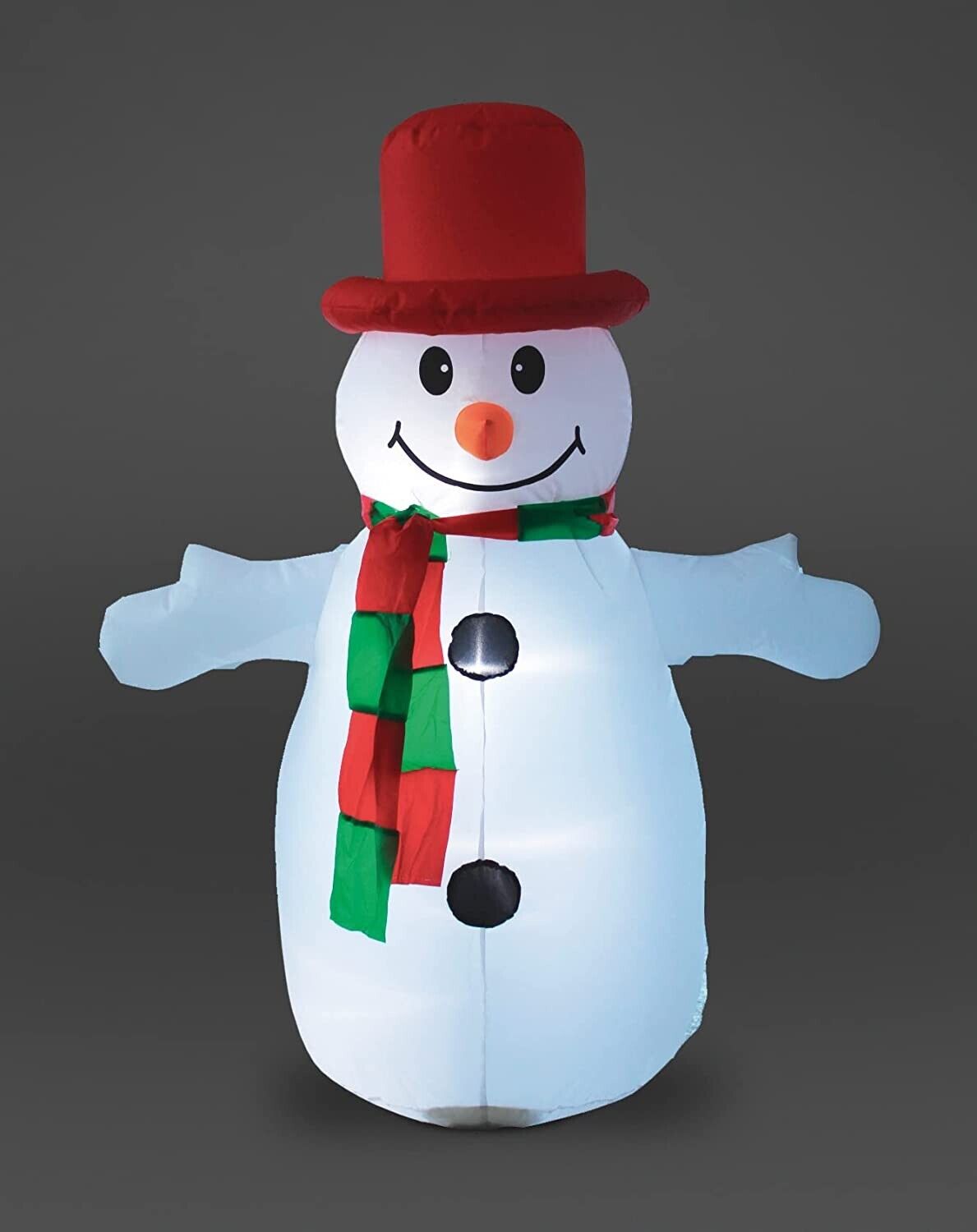 4FT Christmas Inflatable Snowman Xmas Yard Garden Outdoor Decos w LED Lights