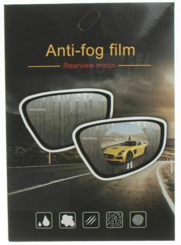 2PCS Car Rear view Mirror Film Rainproof Anti-Fog