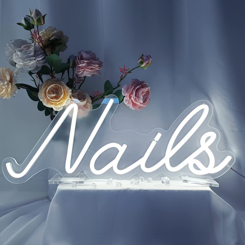 Neon Nails Sign