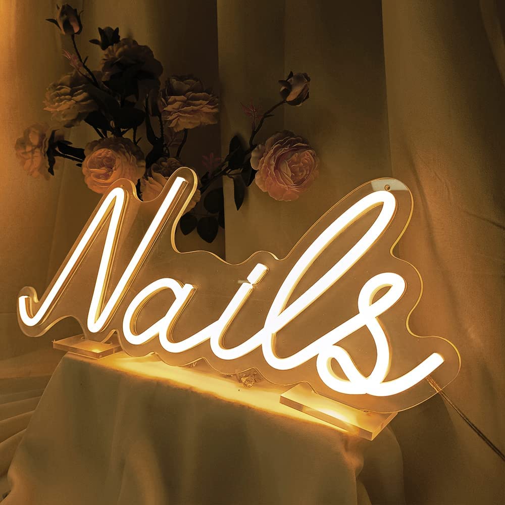 Neon Nails Sign