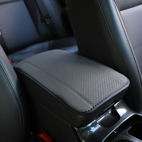 Car Armrest Cushion Cover Center Console Box Pad Car Armrest Protector - Grey