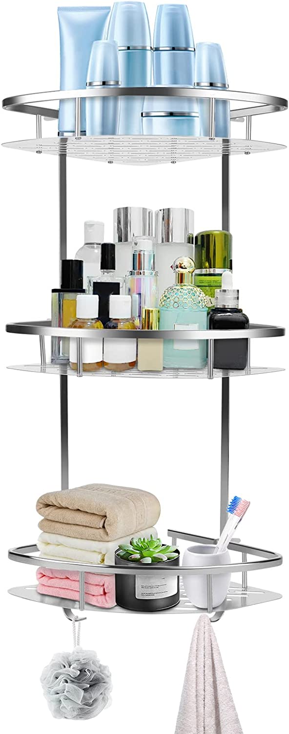 3 Tier Shower Corner Shelf