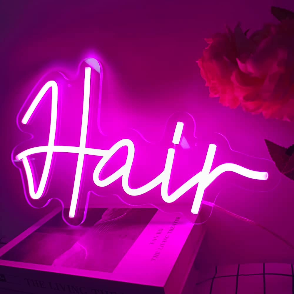 Neon Hair Sign