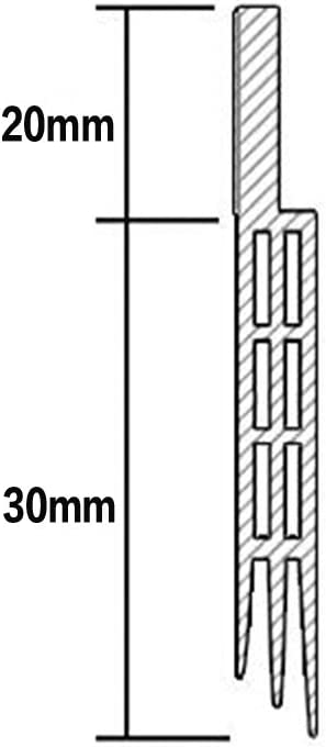 Adhesive Under Door Sweep Weather Stripping Soundproof Rubber Bottom Seal Strip Draft Stopper Draught Excluder, 39