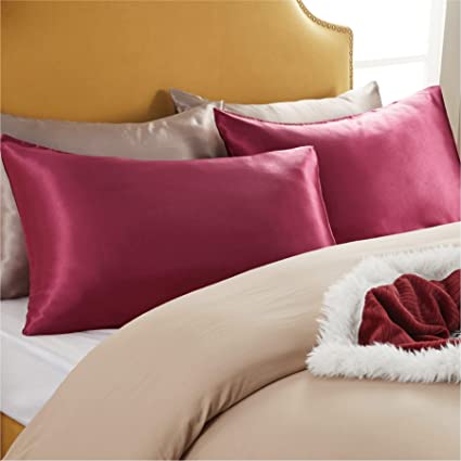 Satin Pillow Cases 2 Pack