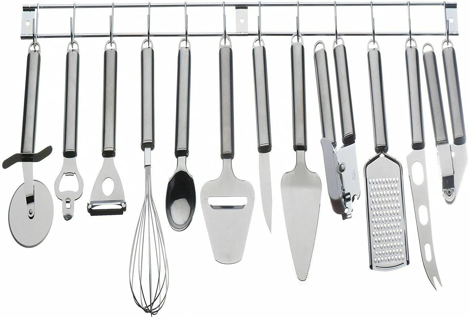 12 Piece Cooking Utensil Set, Stainless Steel Kitchen Gadgets Tools