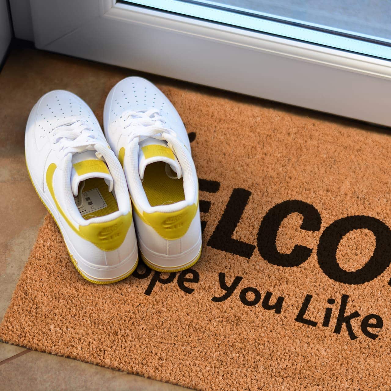 Welcome Hope You Like Dogs Novelty DOORMAT