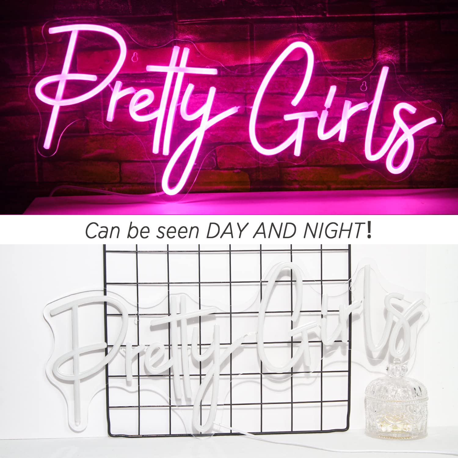 Neon Pretty Girls Sign