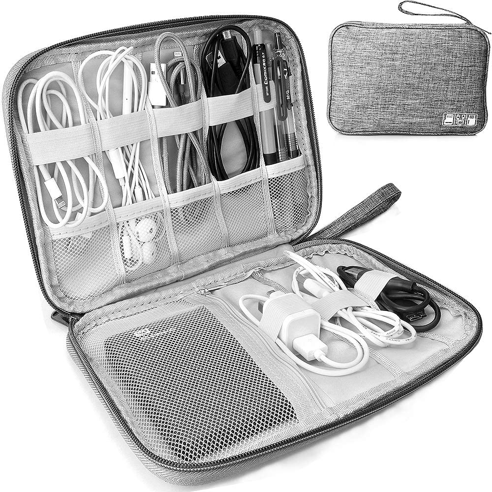 Electronics Accessories Organizer Bag, Travel Cable Organiser Bag