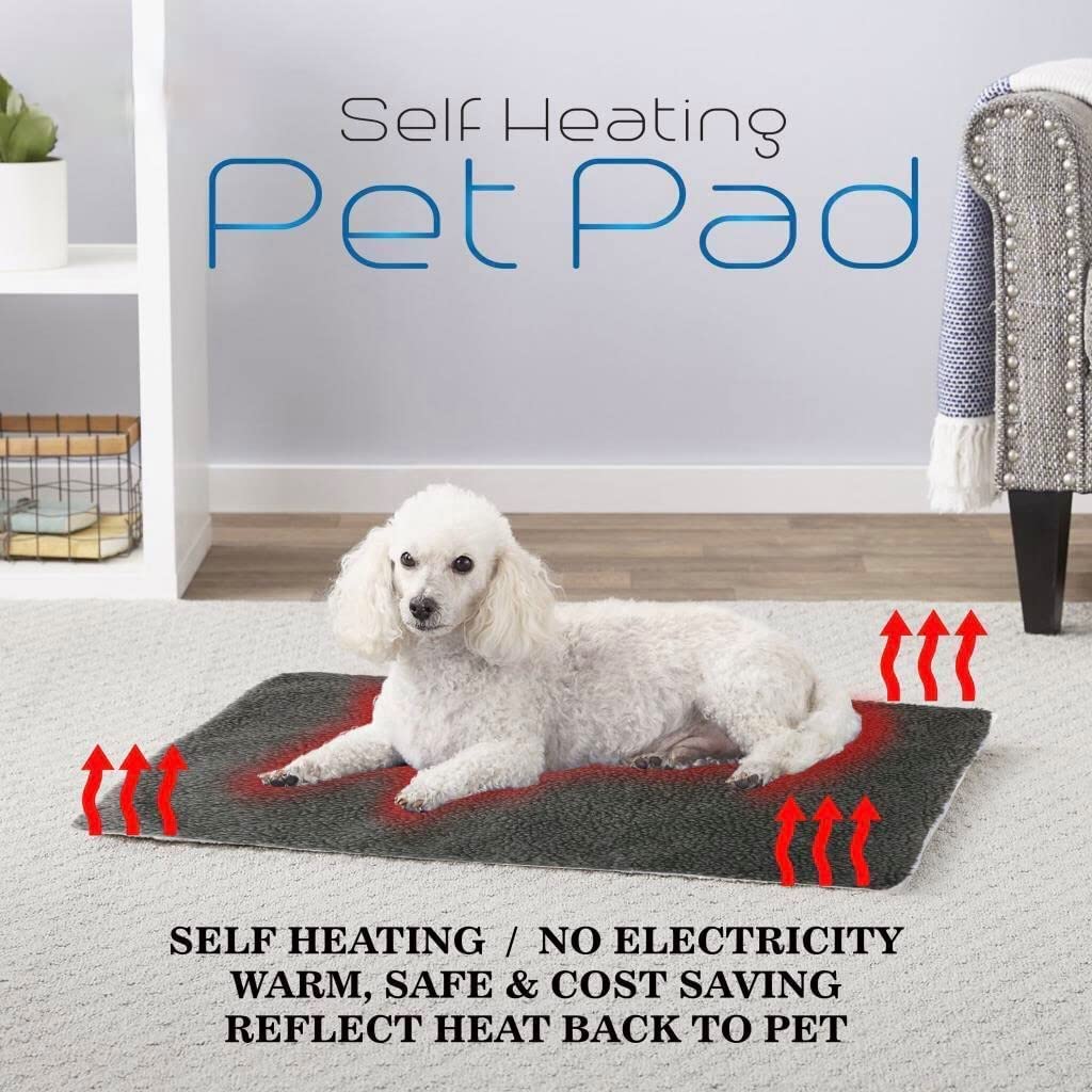 Self Heating Pet Bed Super Soft Comfortable