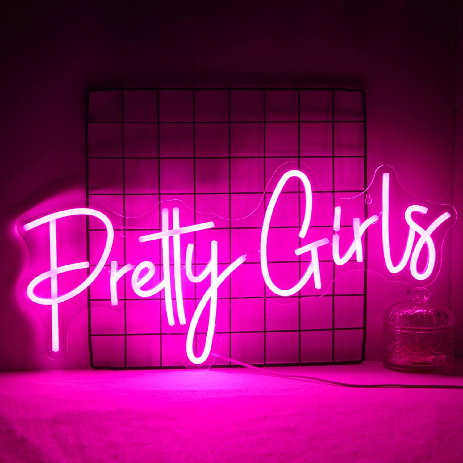 Neon Pretty Girls Sign