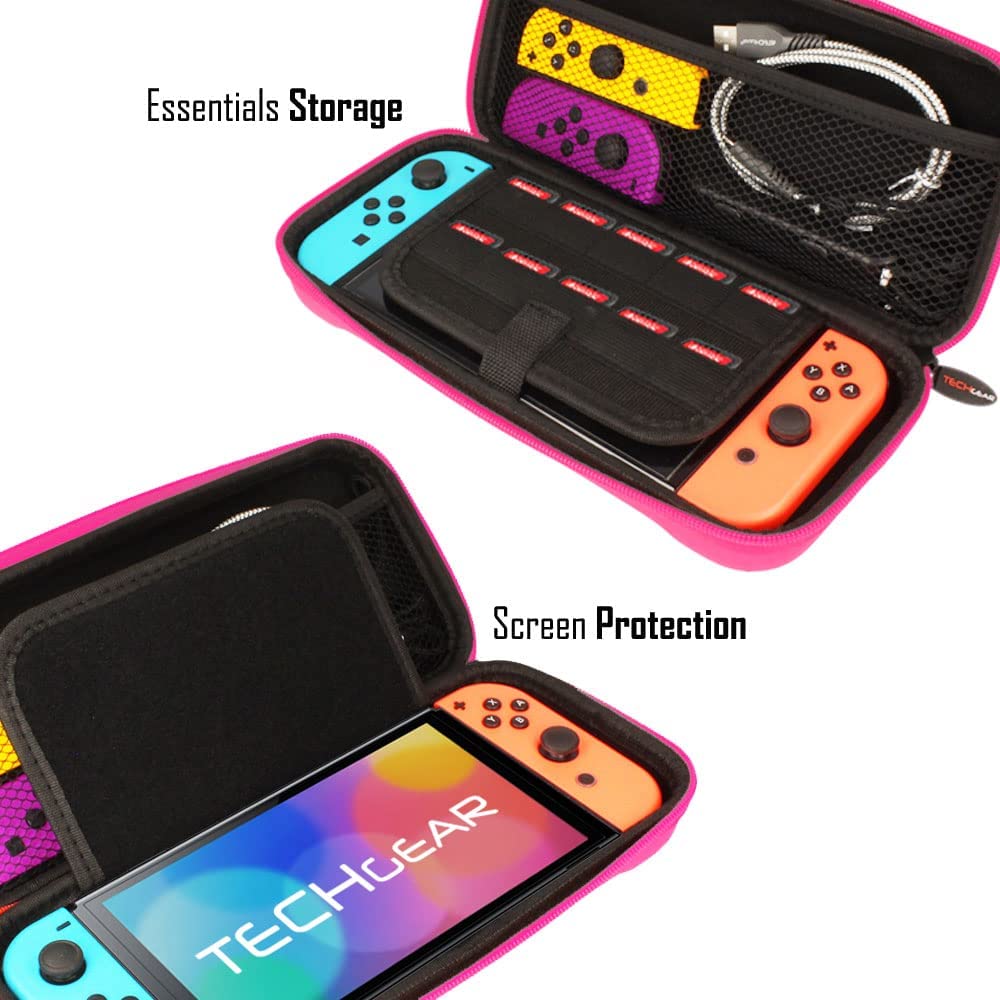 Nintendo Switch Case, Hard Protective Carry Travel & Storage Case Cover