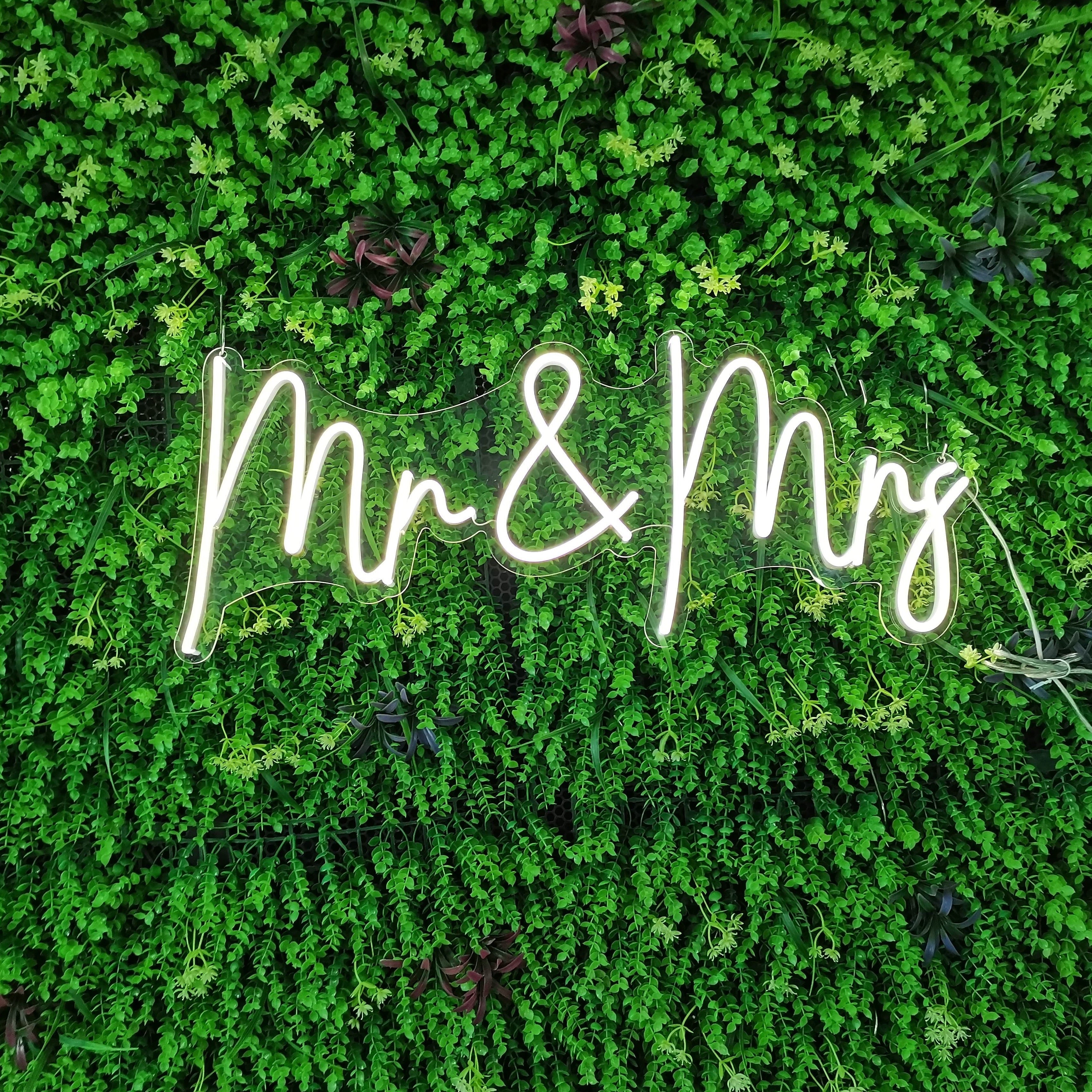 Mr Mrs Neon Signs Neon Light Led Decorative Neon Sign