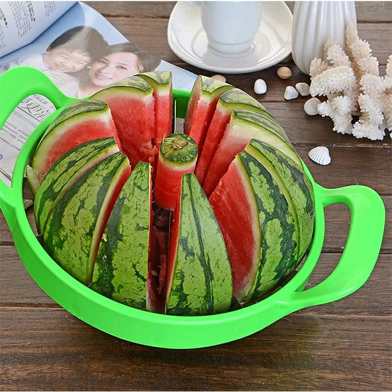 Watermelon Slicer Stainless Steel Fruit Cutter Kitchen Gadgets