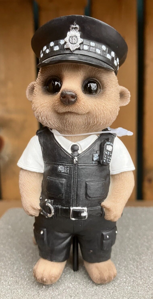 Baby Meerkat Policeman Height 10.5 cm