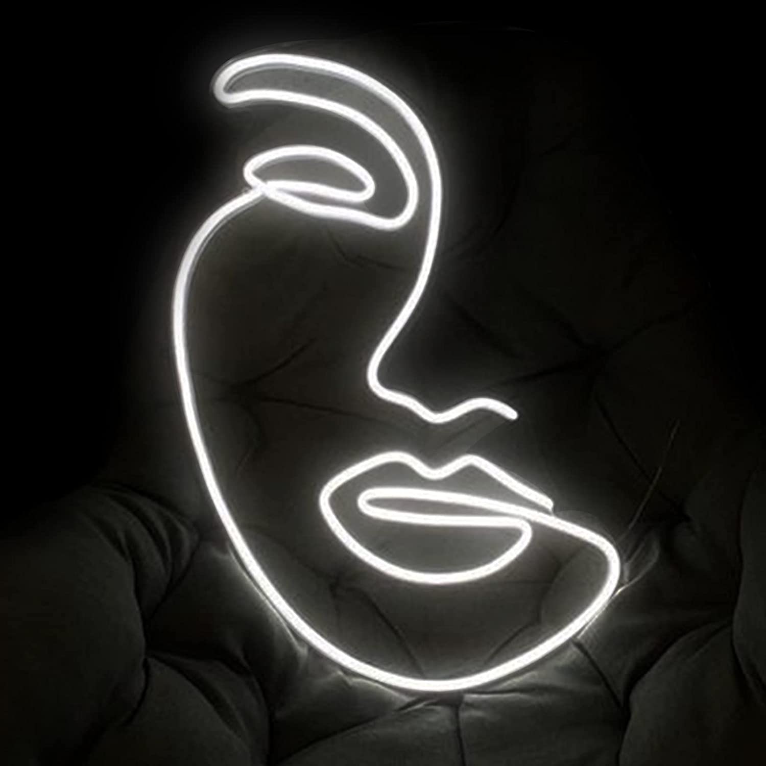 Neon Face Sign