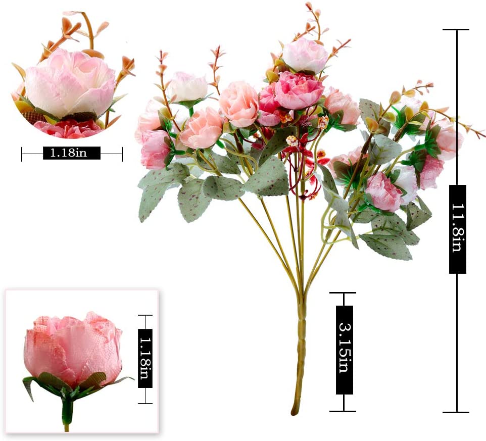 21 Heads Artificial Flower Bouquets