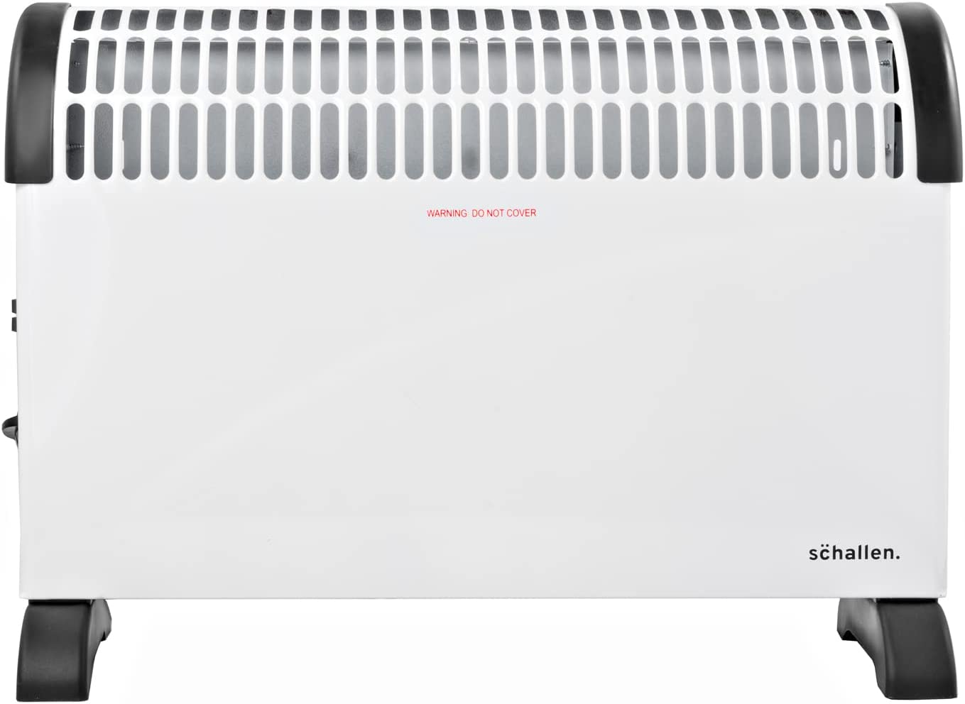 Electric Convector Radiator Heater - 3 Heat Settings, Adjustable Thermostat & Overheat Protection