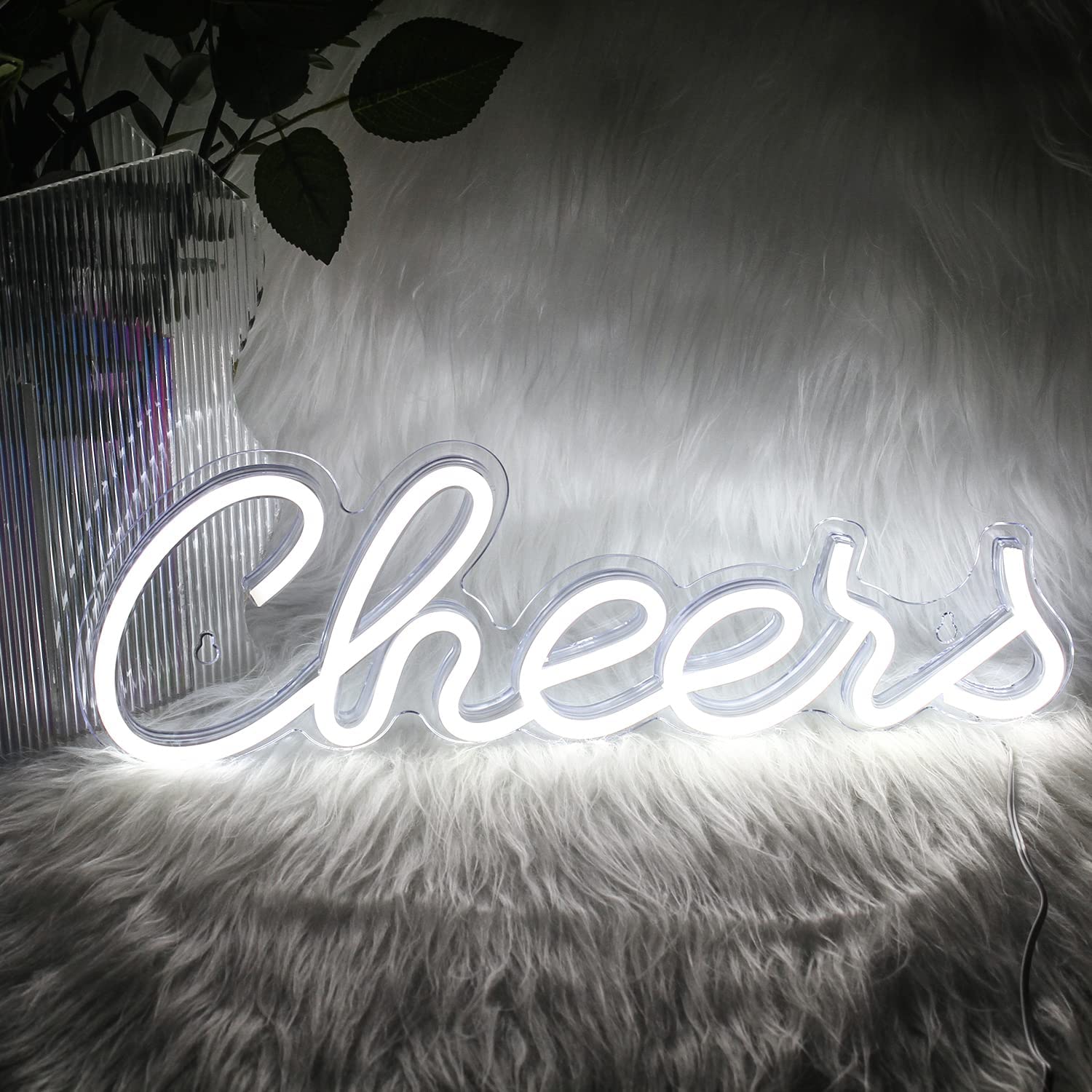 Neon Cheers Sign