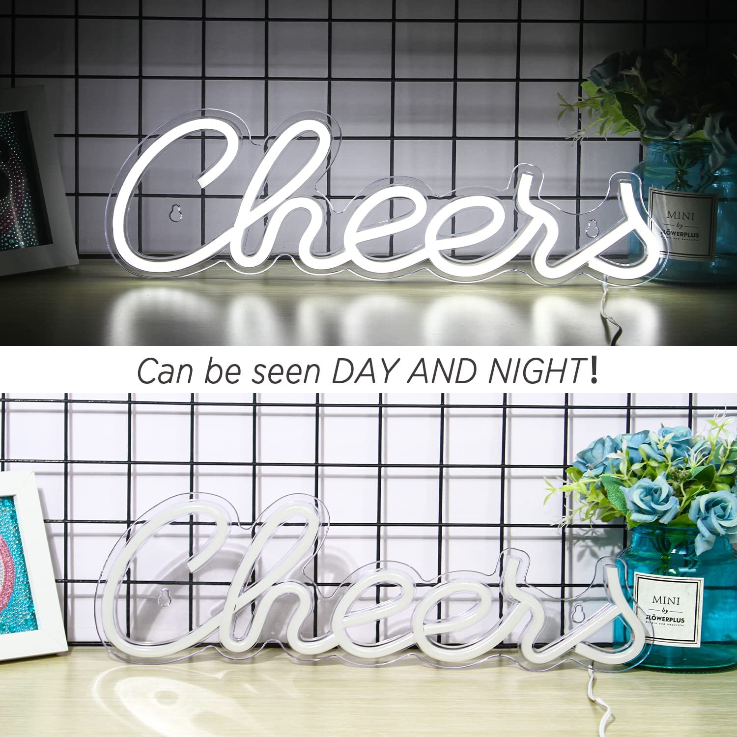 Neon Cheers Sign