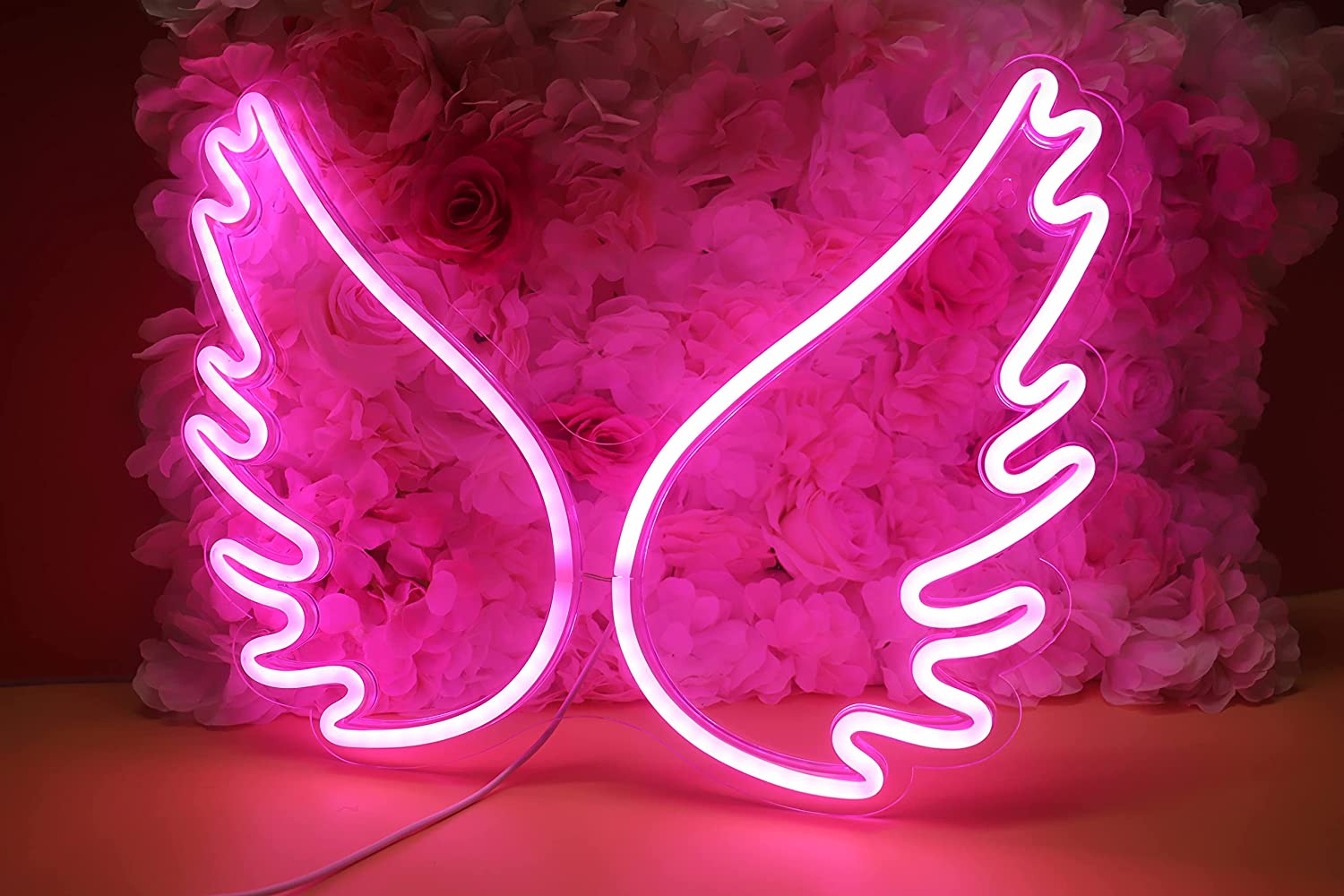 Neon Wings Sign