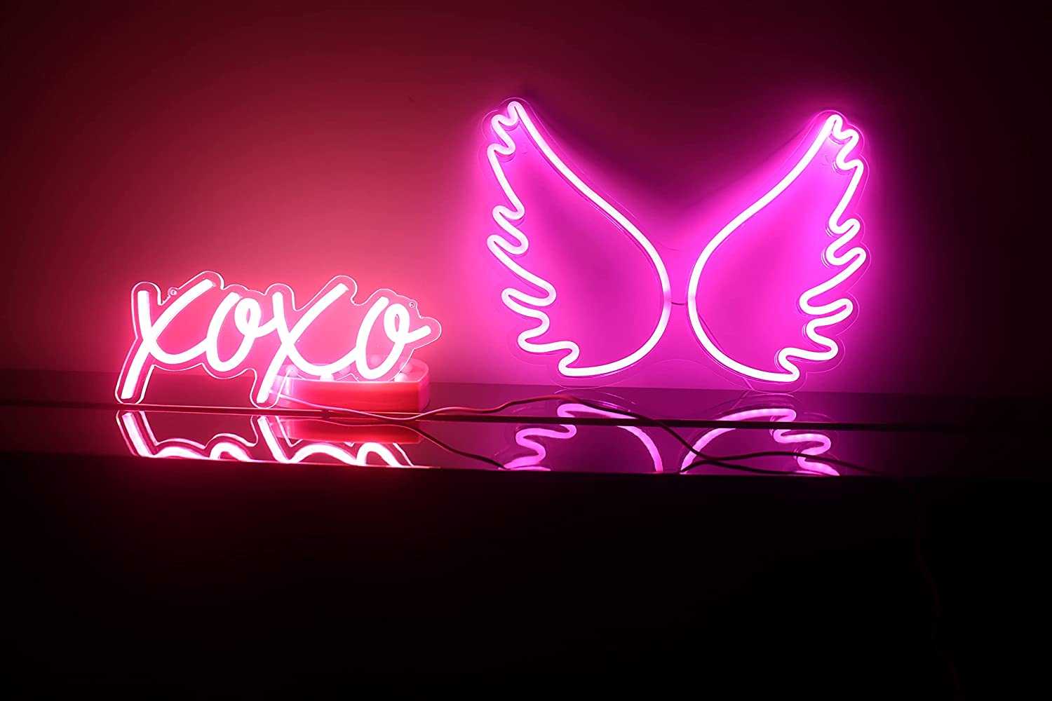 Neon Wings Sign