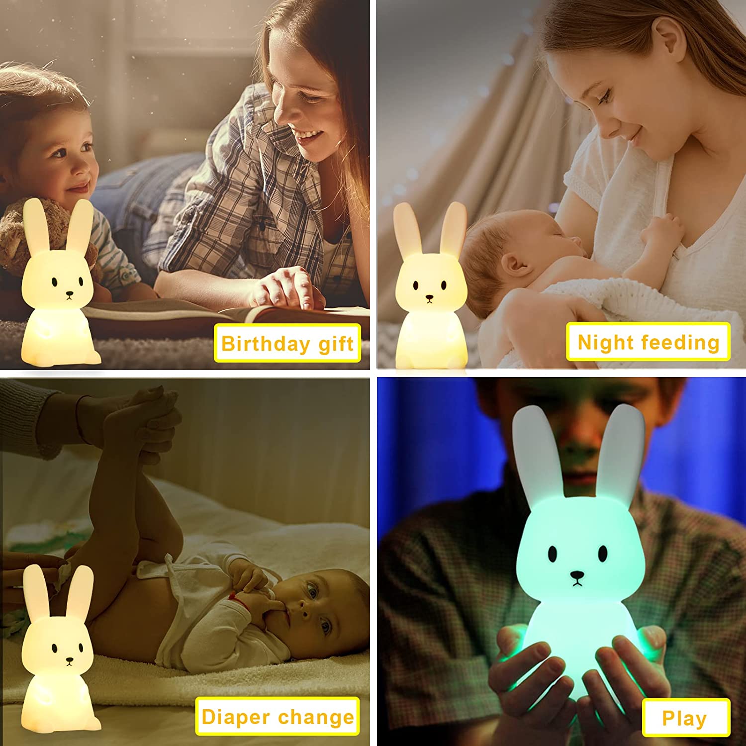 Bedside Rabbit Nightlight