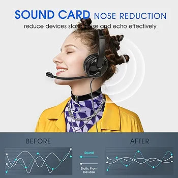 Best Christmas gift || USB Headset with Microphone for PC Laptop