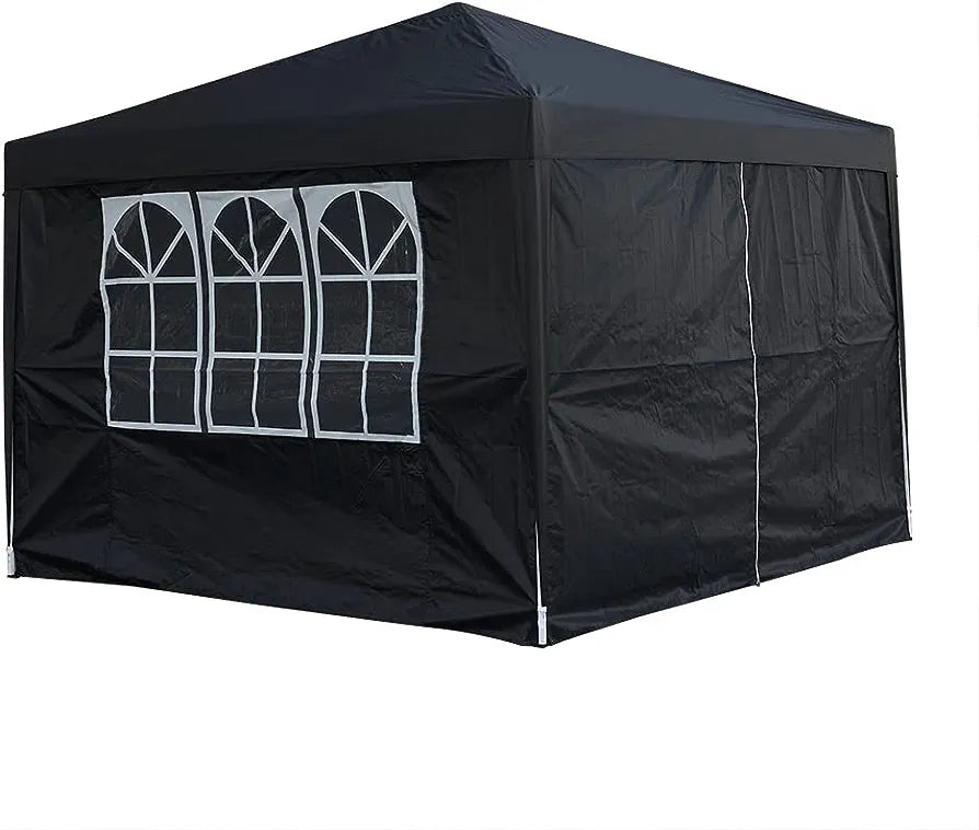 Pop Up Canopy 2.5x2.5m Gazebo Marquee Garden Awning Party Tent