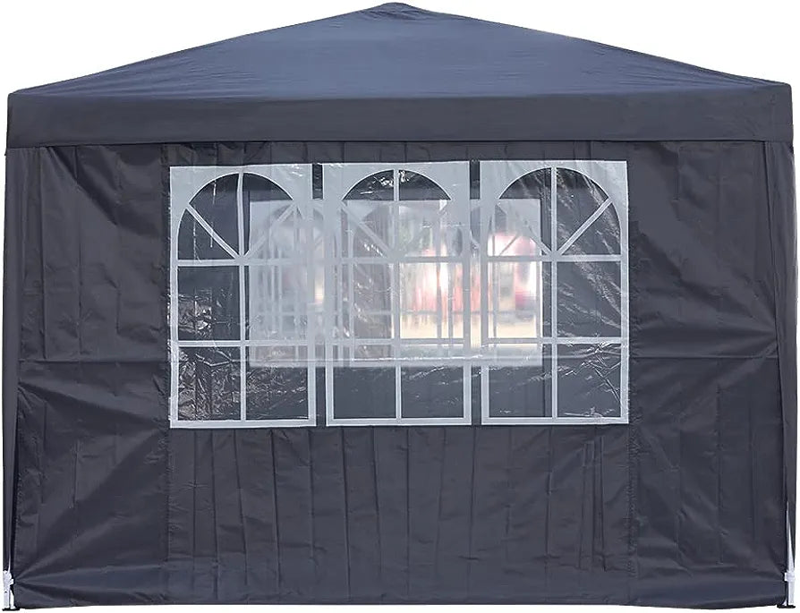 Pop Up Canopy 2.5x2.5m Gazebo Marquee Garden Awning Party Tent