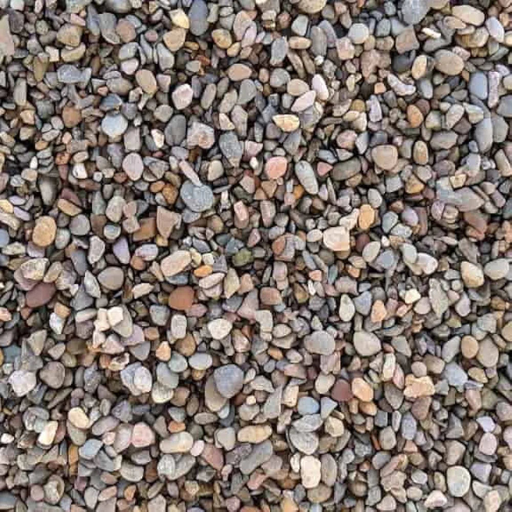 Decorative Coloured Pea Gravel Stones Pebbles Paddlestones Chippings Aggregate Various Sizes 1kg-1000kg | (10kg, Pea Gravel 10mm)